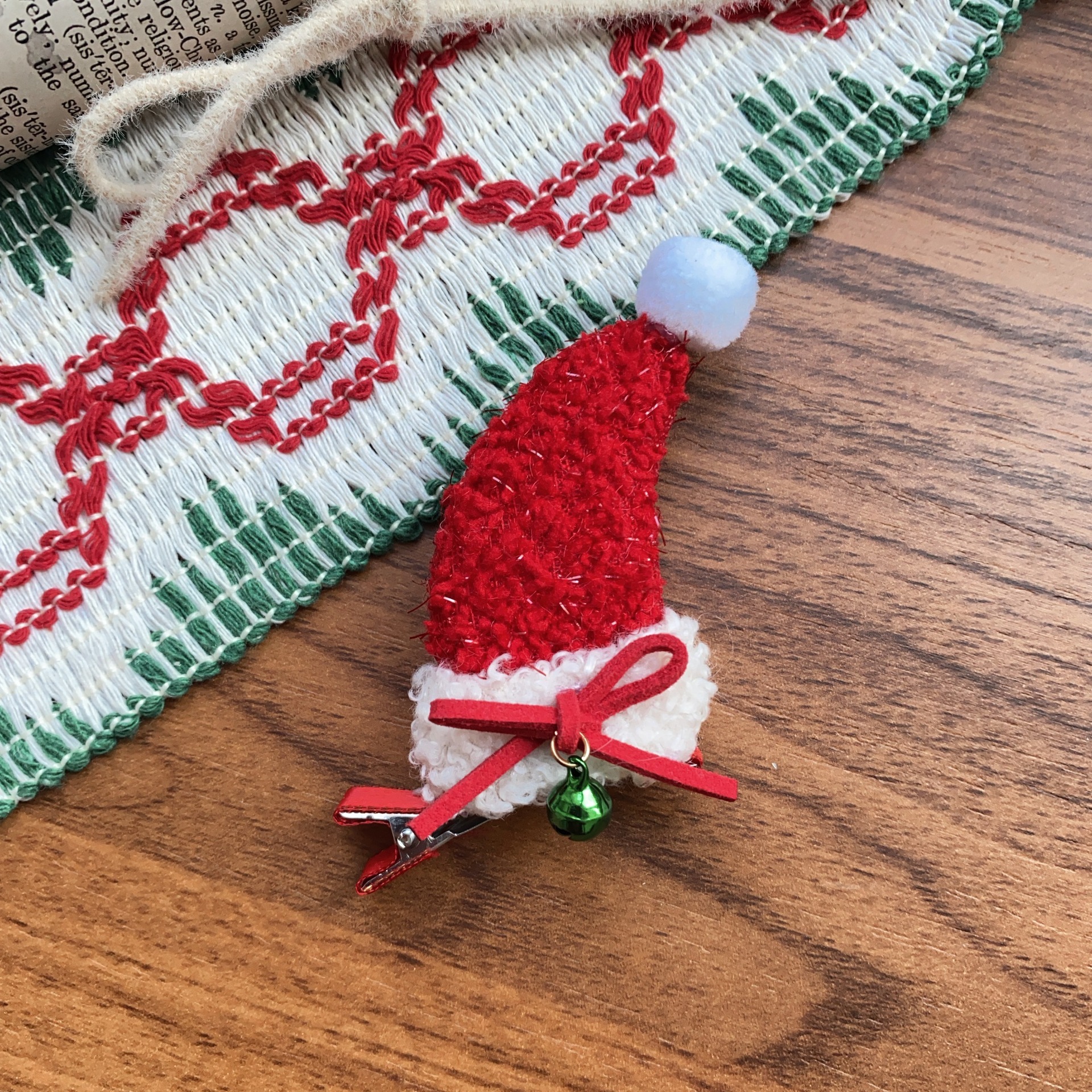 빨간 승마 후드