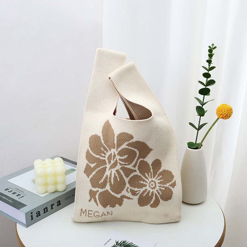 더블 플라워 - 베이지