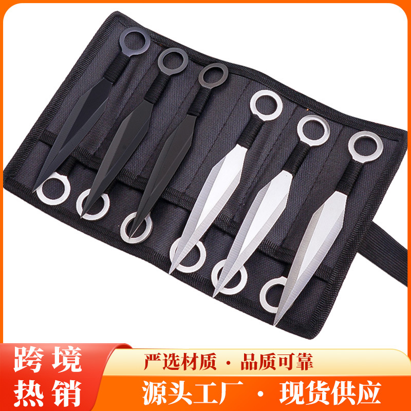 Stainless Steel Outdoor Throwing Knife Self-Defense Convenient Precise Durable Knife Competition-Grade Throwing Knife Dart Set High Precision