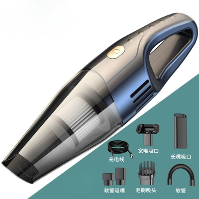 Wireless High-power Car Vacuum Cleaner Portable Handheld Charging Cross-border Wholesale Gift Suitable (Tozsoranlar) - dingweite-xcq-208-black