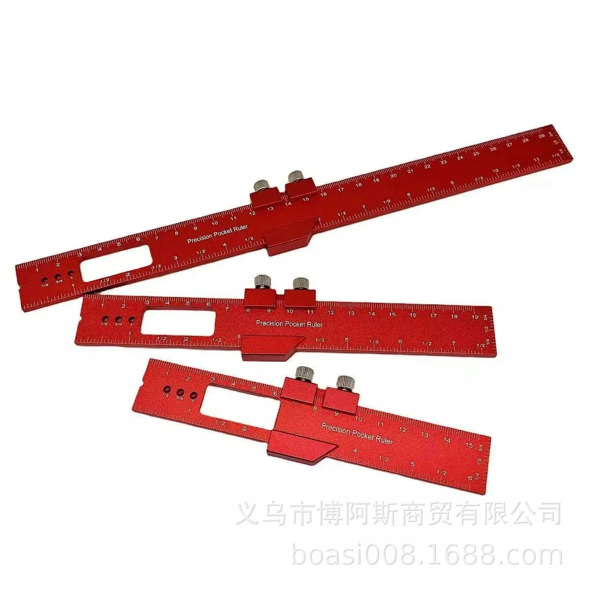 Metal universal carpentry, ruler, aluminum alloy
