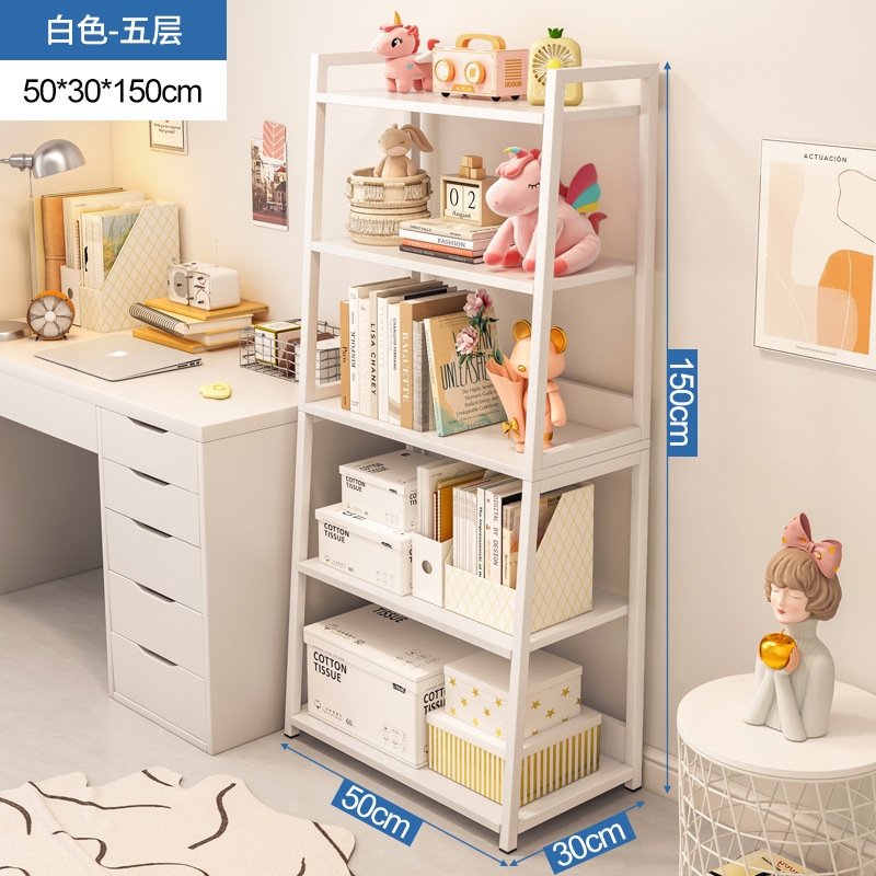 INS estilo estantería piso dormitorio casa simple moderna Pantalla de almacenamiento de hierro sala de estar estante trapezoidal