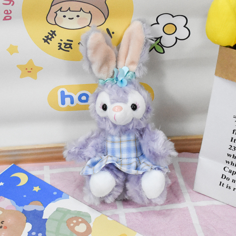 블루 스커트 토끼