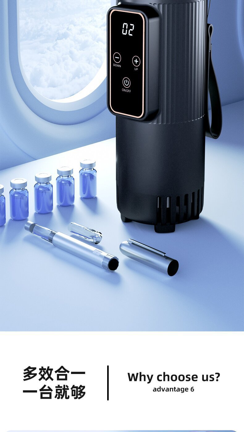 Cross-Border Insulin Refrigerated Cup with Battery Car Home Dual-Purpose Small Refrigerator Medicine Refrigerator Medicine Special Refrigerated Box