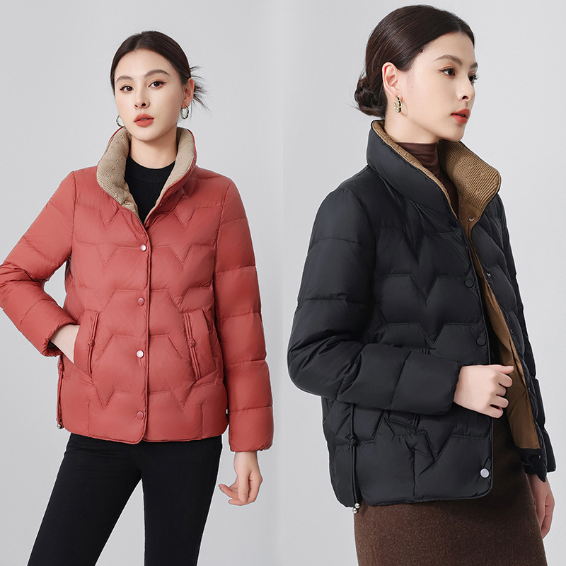 Women's Short down Jacket 2025 Petite Fashionable Stylish Mom Style Winter New Thickened Warm Coat