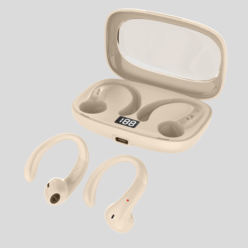 【メーカー在庫あり】プライベートモデル Bluetooth ヘッドセット OWS15 オープンタイプ 非インイヤー 骨伝導 耳掛けタイプ 人気モデル|undefined