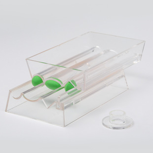 New transparent acrylic clay soft pottery Bead roller tool Round Oval rhombus bead rubbing hand tool