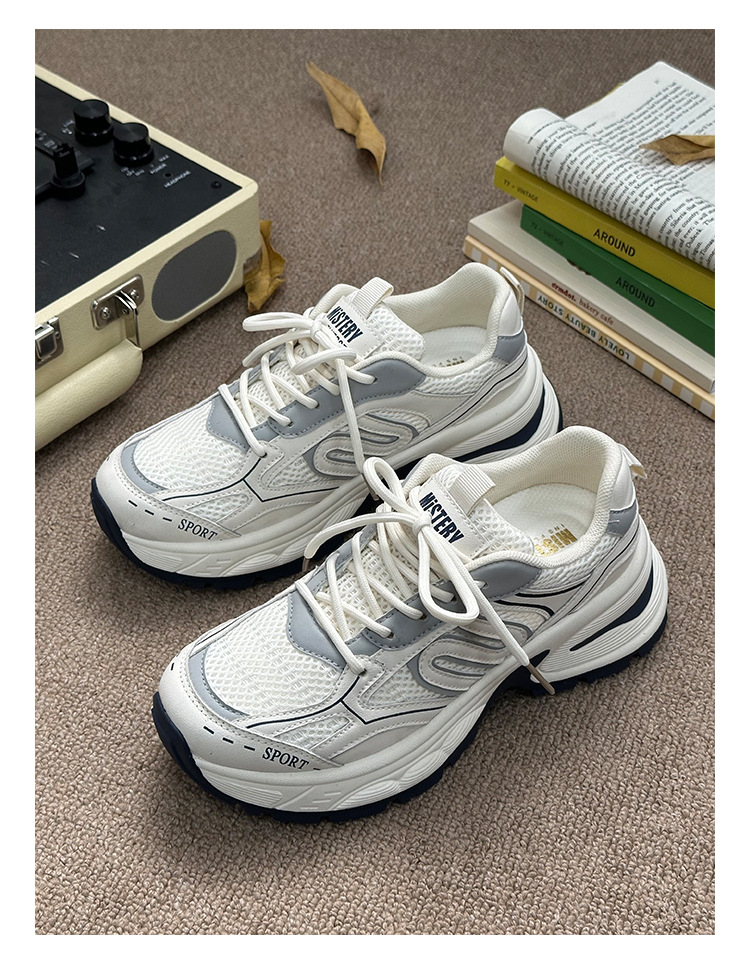Women's Thick Soled Casual Sports Shoes Versatile Platform Style_voghion.com