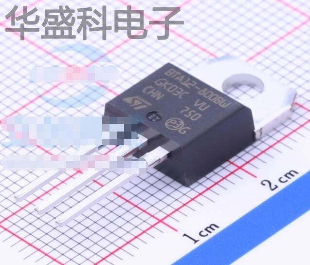 BTA12-800BWRG 封装 TO-220-3可控硅