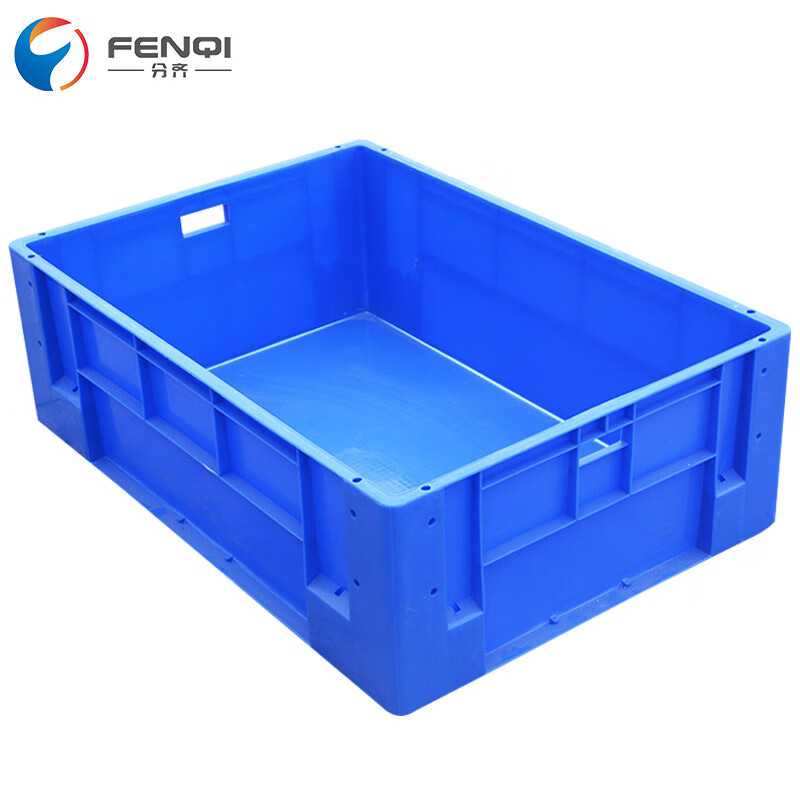 分齐 加厚塑料周转箱韩式箱 物流箱胶框筐仓储物货架零件盒运输汽