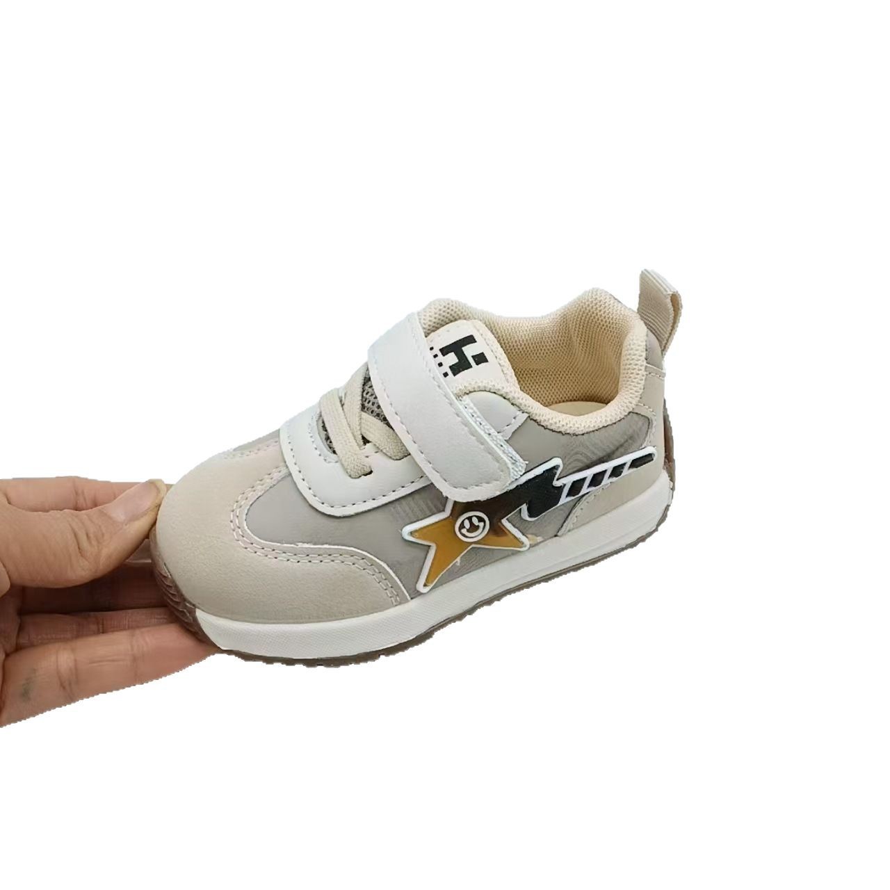 2025 otoño nuevo cuero bebé fondo suave color sólido zapatos para niños bebés y niños Forrest Gump zapatos 16-26 tamaño transpirable tesoro femenino