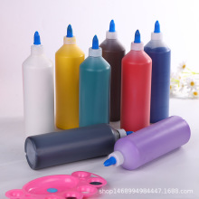 500ml美术绘画大瓶颜料风筝美术绘画涂鸦颜料批发大容量
