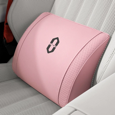 Waist support, Headrest M7M9M5Ultram8 Neck Pillow - little-k-velvet-sakura-pink-wenjie-lumbar-support-1-piece