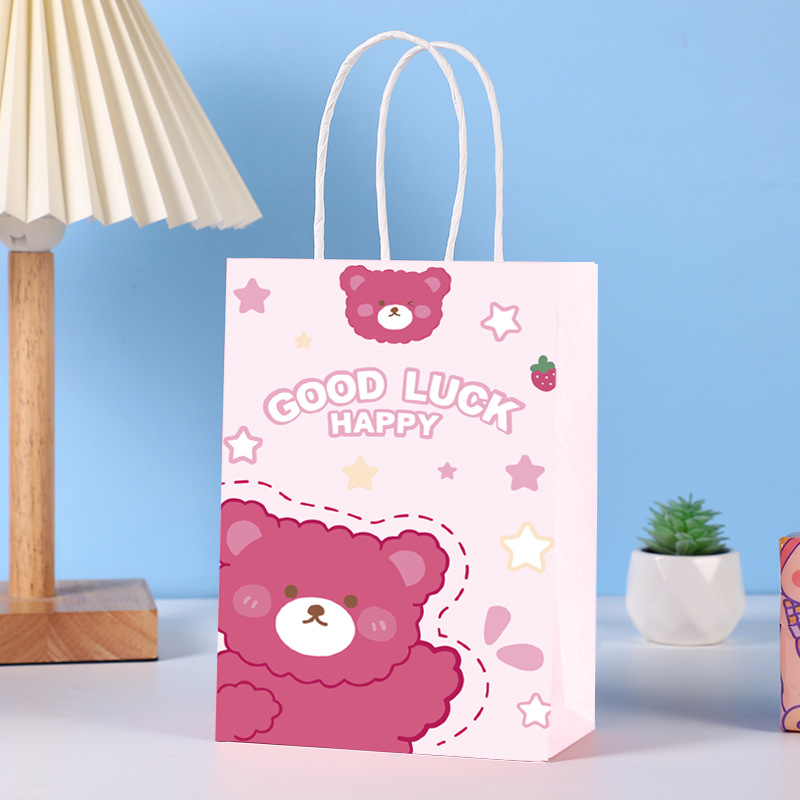 빨간 곰; 크래프트 종이; 16*8*22