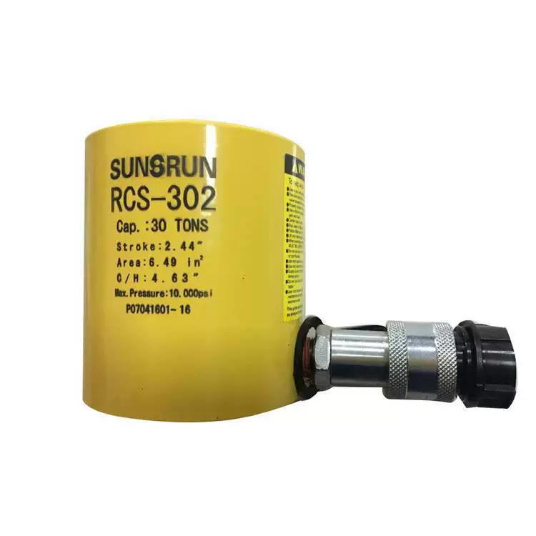 Поставка 30 тонн тонкого 0kg верхнего гидравлического цилиндра Juhuaxing (SUNRUN) RCS-302.