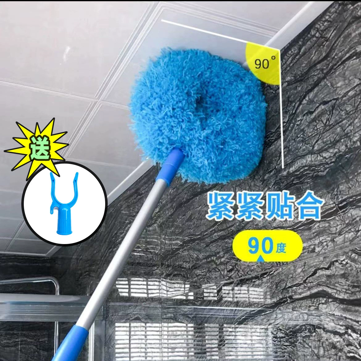 Бытовые удлиненные выдвижные потолочные вентиляторы для удаления пыли и удаления пыли круговой пылеочиститель