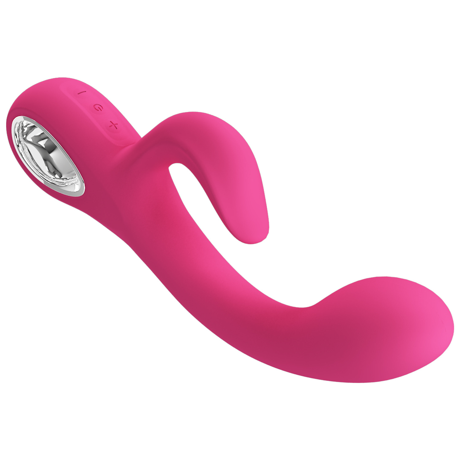 Baile 12 Frequency Powerful Dual Motor Vibrating Massager Silicone USB Rechargeable Female Device Patila 300083_voghion.com