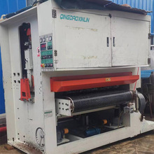 【重型斜砂砂光机】青岛鑫林产 电机功率75kw 木材木板材砂光机