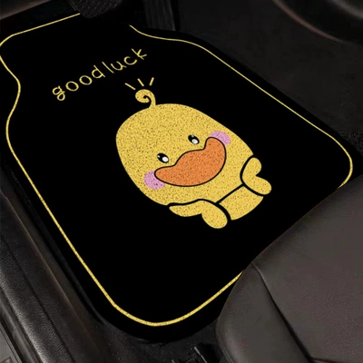 Avtomobil döşəmə paspasları – Cartoon Car Decorative Floor Mats