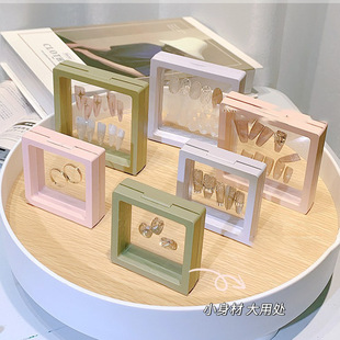 Pe Film Wearable Nail Jewelry Storage Box Dust-Proof Imitation Oxidation Manicure Style Display Multi-Functional Nail Storage Tool