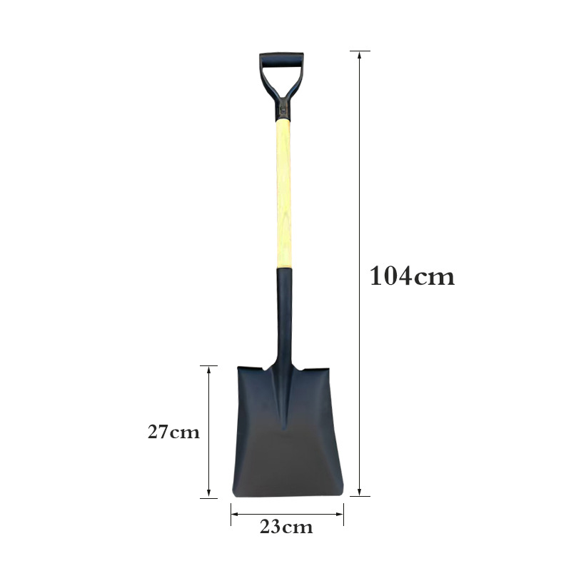 Los fabricantes suministran artefactos de excavación de tierra al aire libre, pala, pala, pala, pala, herramienta de jardín, pala