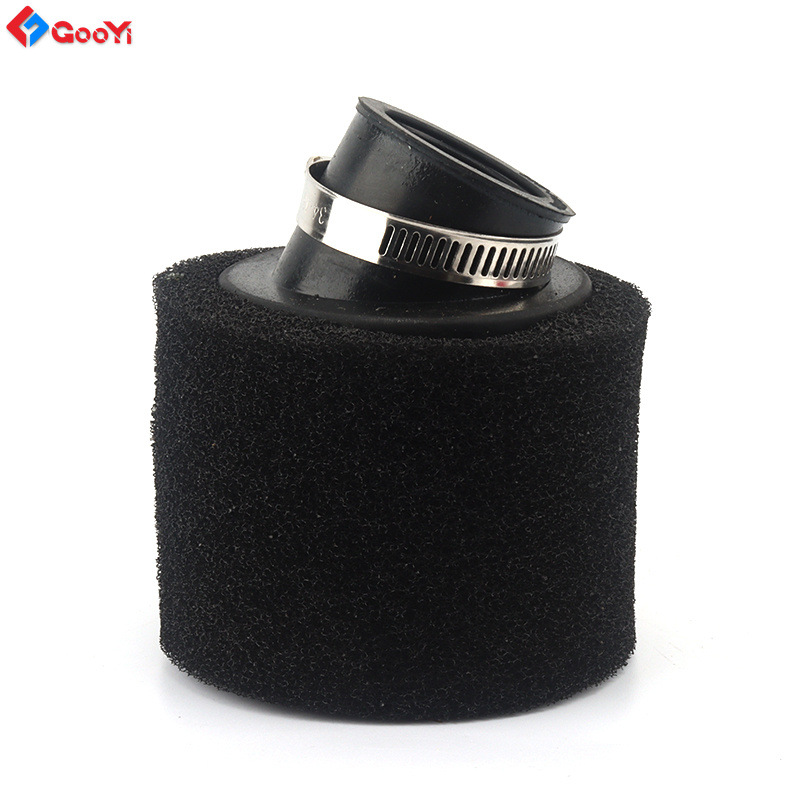Atv Beach Off-Road Motorcycle Waterproof Sponge Air Filter Straight Mouth Elbow Type 50-125Cc Angled Air Filter