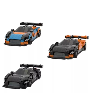 Конструктор MOC-201903: McLaren 720s GT3 Evo 8 клеток