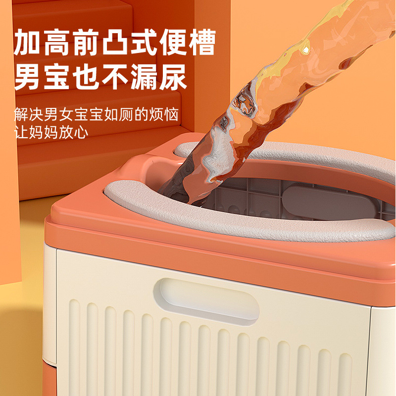 Inodoro plegable para niños inodoro de viaje para bebés inodoro portátil para niños orinal para niños