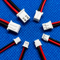 端子線加工1.25ピッチ端子線zh1.5ph2.0xh2.54赤黒ケーブル高速接続端子