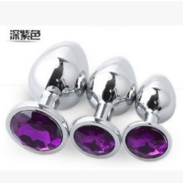 Metal plug anal juguetes sexuales para mujeres