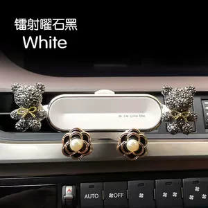 Car phone holder, cartoon goddess style, air vent mount for car phone navigation and fixed support