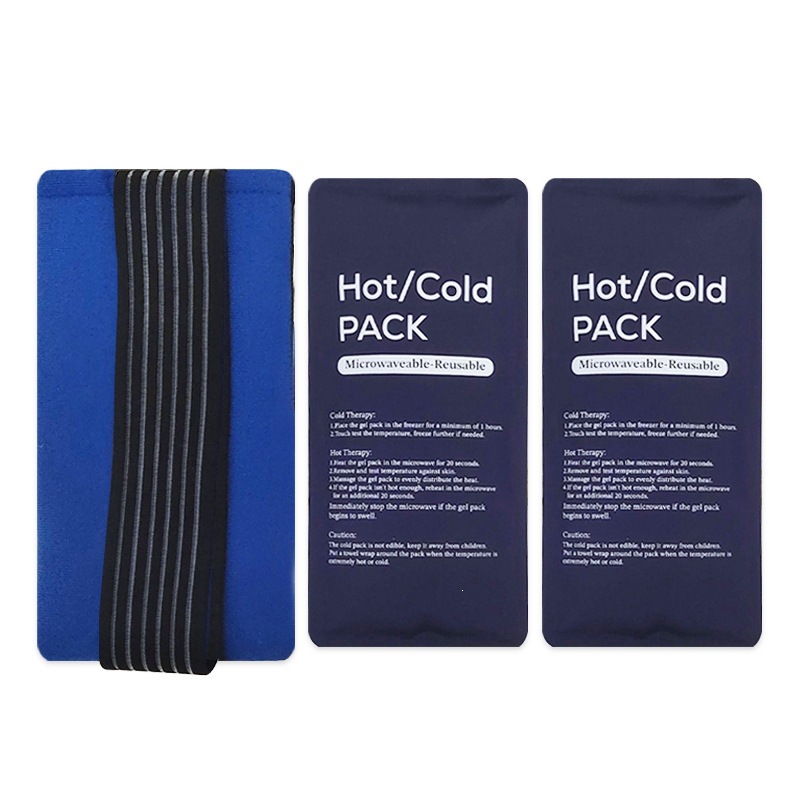 Amazon's Best-Selling Strap-On Sports Knee Joint Ice Packs, Reusable Hot and Cold Gel Ice Packs Wholesale