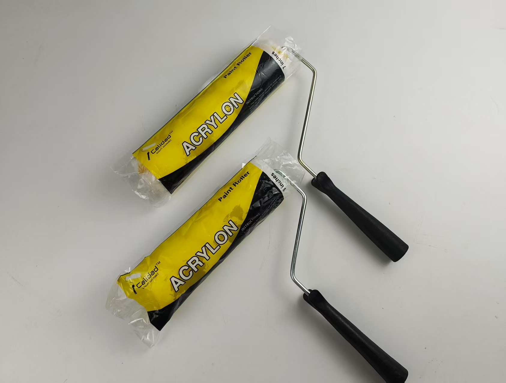 Rodillos de pintura de acero inoxidable varilla telescópica herramienta de pintura alargada varilla telescópica gruesa varilla de conexión alargada