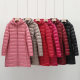 Cross-border Autumn and Winter 2024 Lightweight Down Jacket Women's Middle and Long Slim Fit Down Jacket Plus Large Size Cap