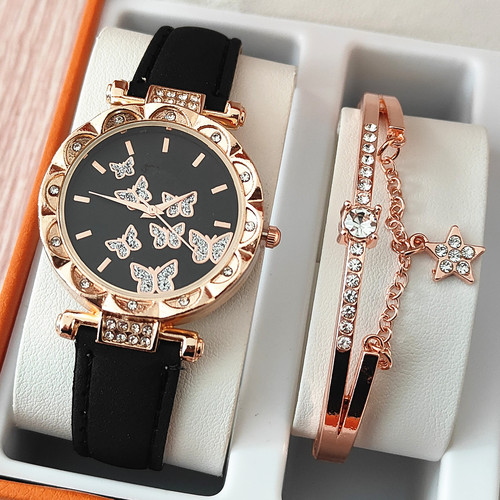 Duoduo cross-border SHEIN fashion butterfly ladies bracelet watch European and American best-selling matching fashion watch