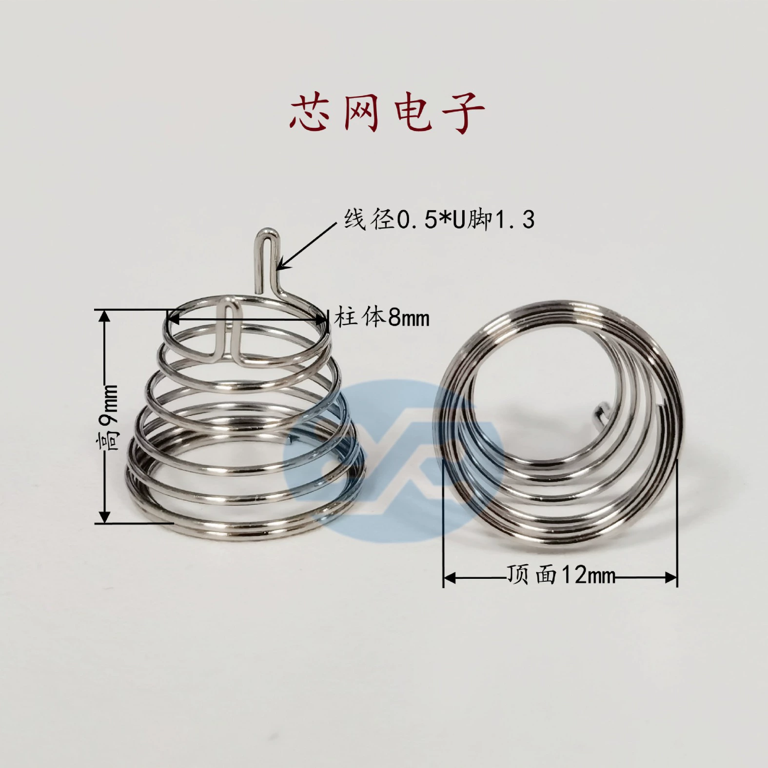 F12-9-8-0.5-1.3u башня двухконтактный переключатель кнопки печатной платы индукционная пружина сжатия может быть на олово