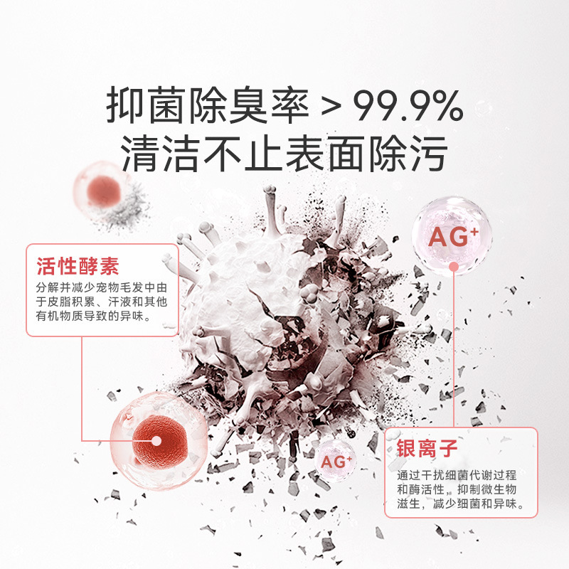 Melocotón desodorante y fragancia, guantes desechables, baño para perros, cachorros, toallitas de limpieza en seco para mascotas