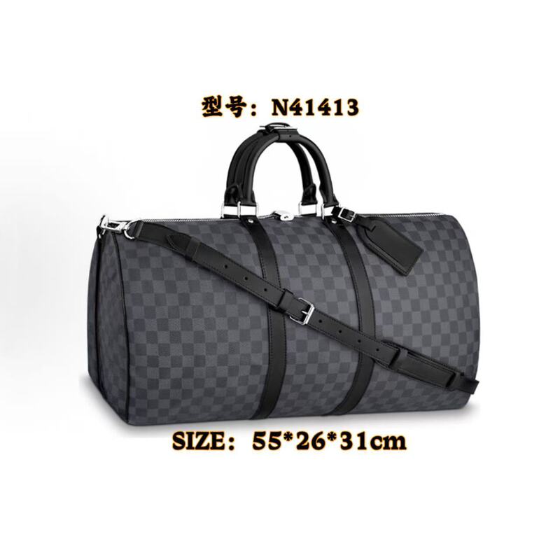クラシック keepall55 トラベルバッグ枕バッグ大容量トラベルバッグビジネストラベルバッグハンドバッグフィットネスバッグ|undefined