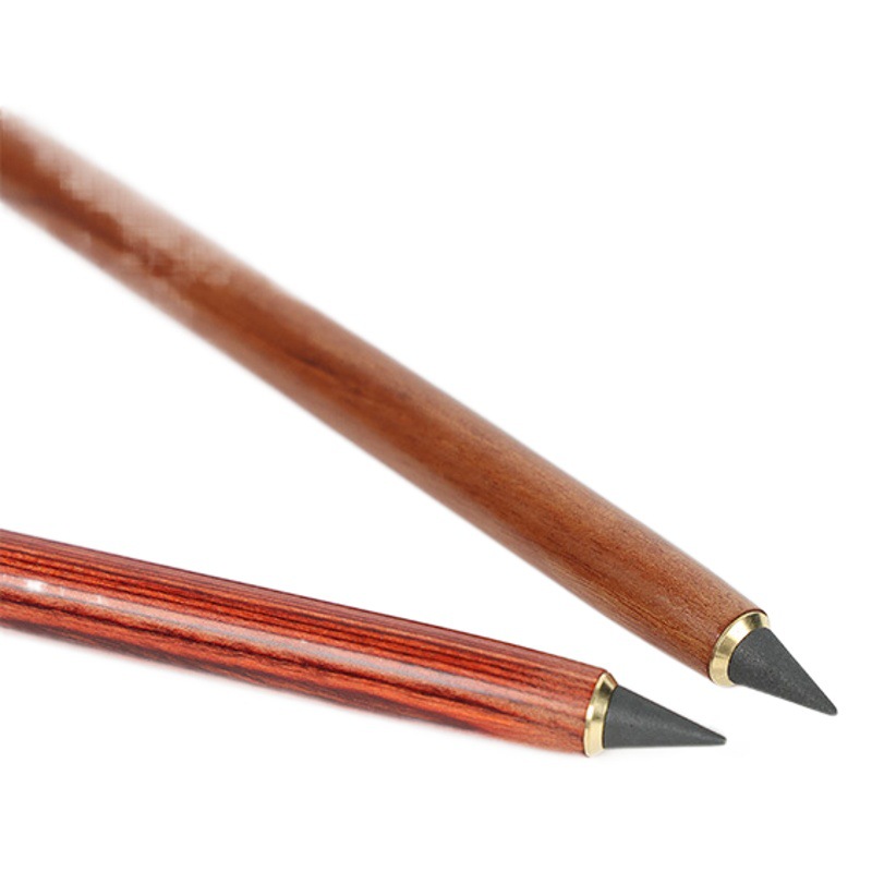La tecnología negra de madera eterna lápiz grafito núcleo afilado-lápiz libre útiles escolares no pueden terminar de pintar constantemente lápiz de madera