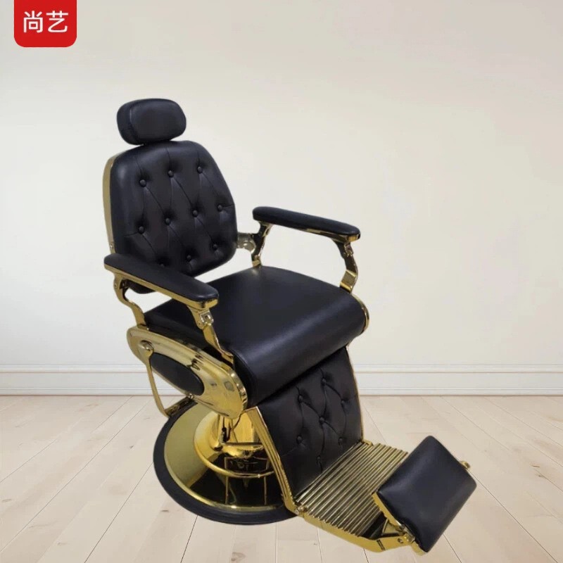 Transfronterizos para silla de barbero retro, silla de barbero para hombres, silla de cabeza de aceite, silla de barbero para afeitar image 27