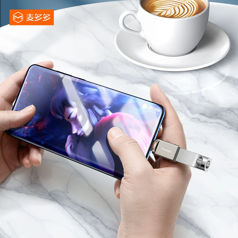 Macando USB-A 3.0 до Lightning/Type-C ротор портативный OTG конвертер