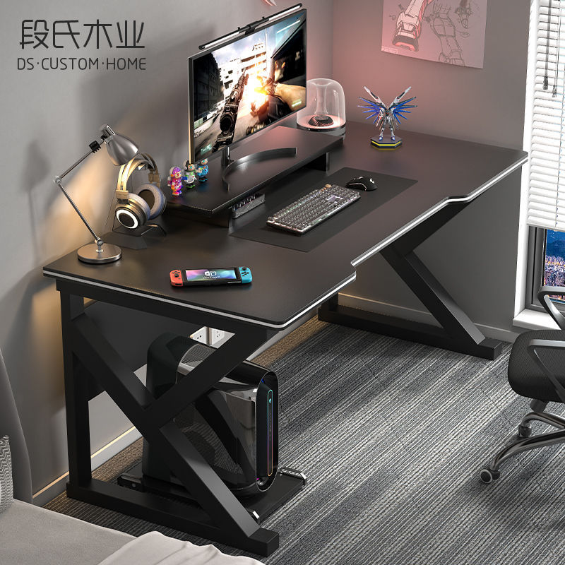 Computer Desk Desktop Simple E-Sports Table and Chair Home Desk Student Writing Desk Bedroom Table Workbench Office Desk
