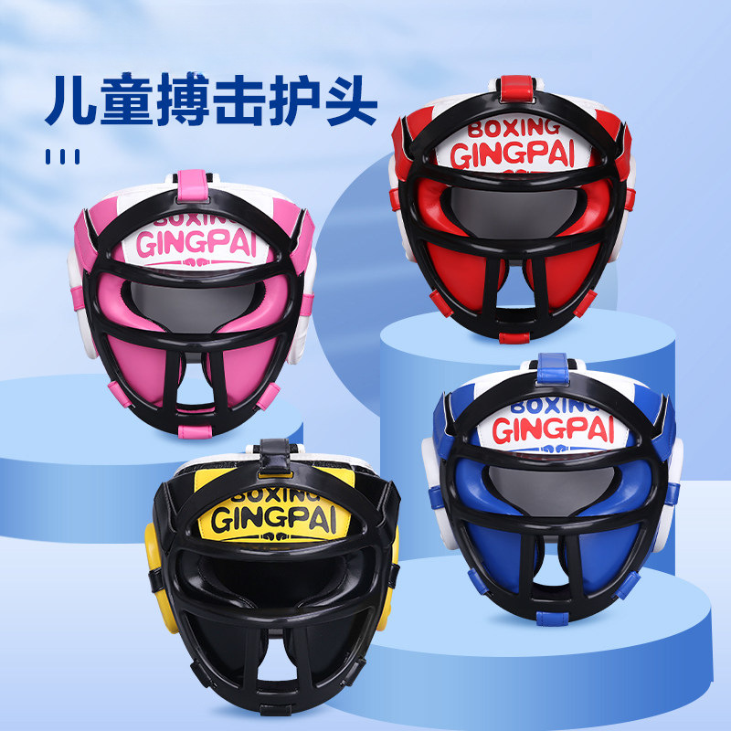 Boxing Helmet for Adults and Children, Sparring Mask, Headgear, Muay Thai, Taekwondo Hat, Training Protective Gear for Men and Women
