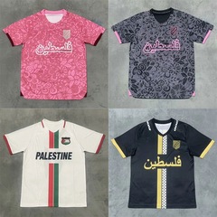 パレスチナの新しい古いシリーズのユニホームのパリのチェルシーの国の米の多特のアヤックスの高品質のサッカーの服
