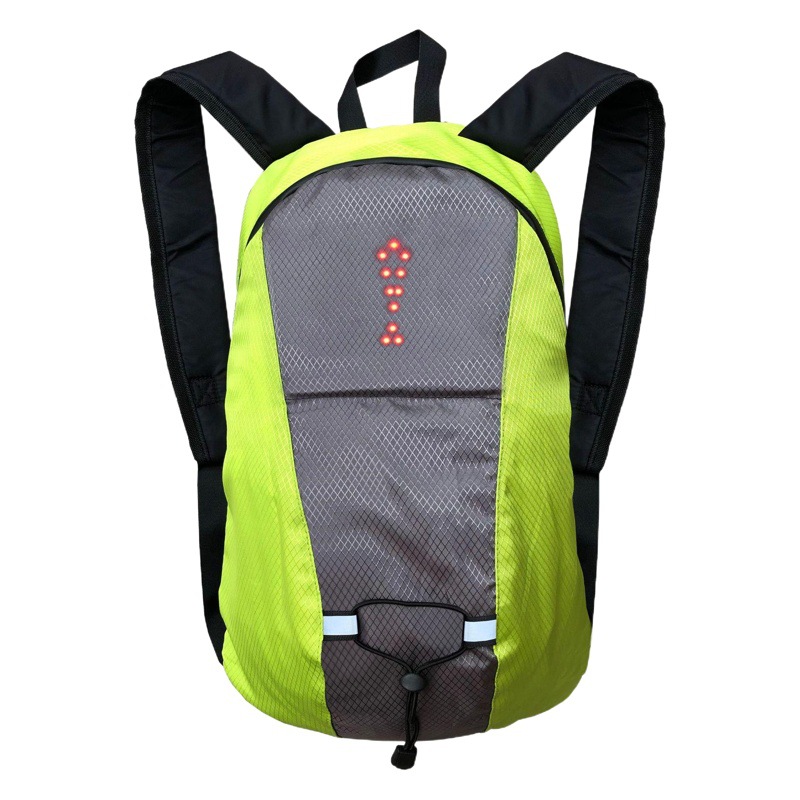 Remote control turn signal backpack LED luminous bag safety warning backpack factory direct sales