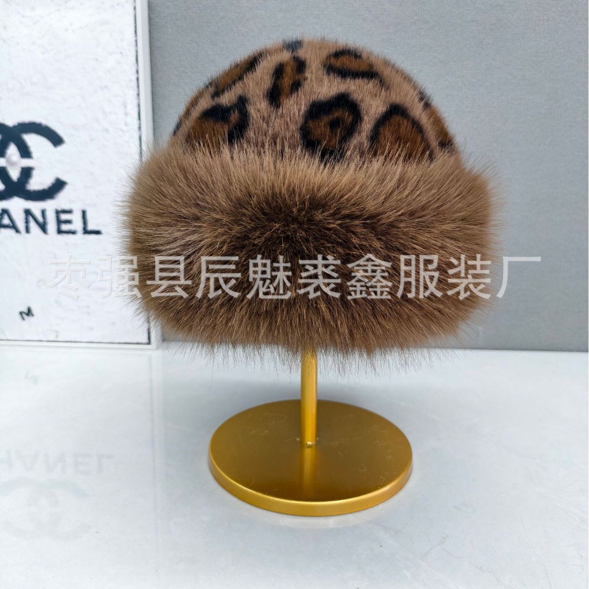 브라운 레오파드 프린트