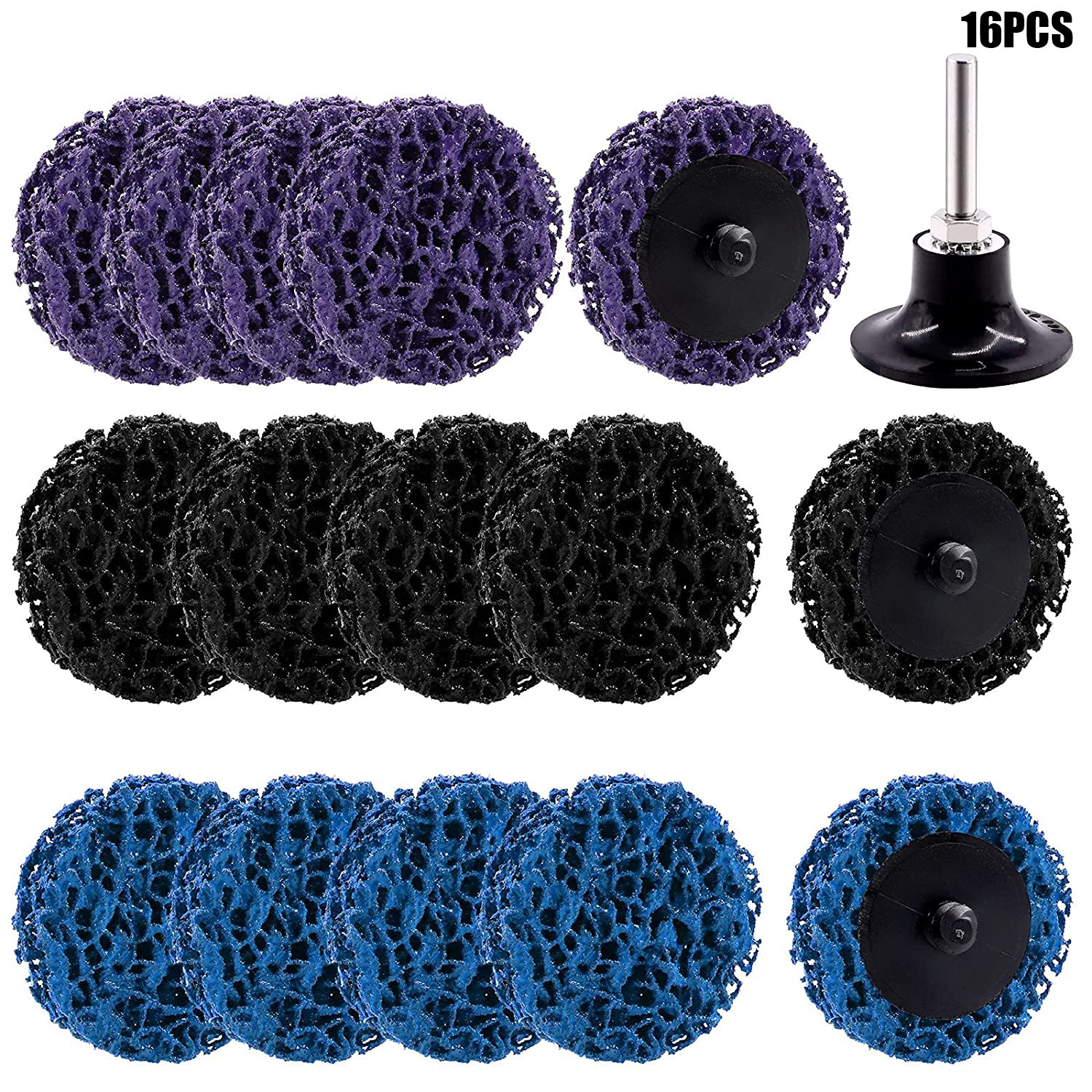 2 pulgadas 50mm pulgadas 75mm torque Diamante Negro plato de arena espiral botón plato bordado pintura superficie de pulido para reunir