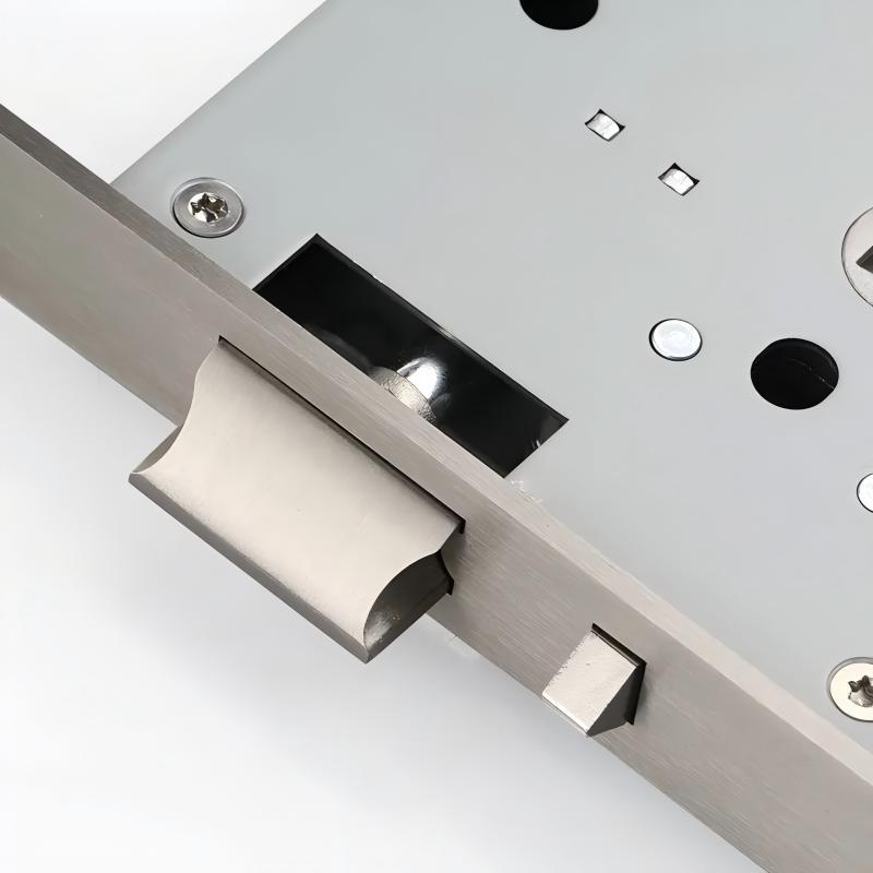 Personalizado 304 acero inoxidable bloqueo de clase estándar europeo con lengua de seguridad 7255 puerta de escape de puerta de fuego de clase hospitalaria