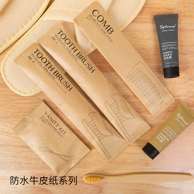 hotel Bath Wash and rinse Supplies travel disposable toothbrush toothpaste suit Homestay hotel Guest room slipper customized