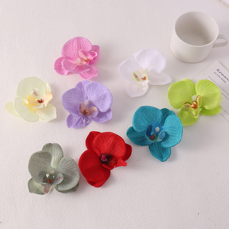 Patterned Phalaenopsis Orchid Ornaments Flower Hair Accessories Headwear Petals Artificial Flowers Clothing Apparel Flowers Factory Wholesale Patterned Phalaenopsis Orchid Ornaments Flower Hair Accessories Headwear Petals Artificial Flowers Clothing Apparel Flowers Factory Wholesale
